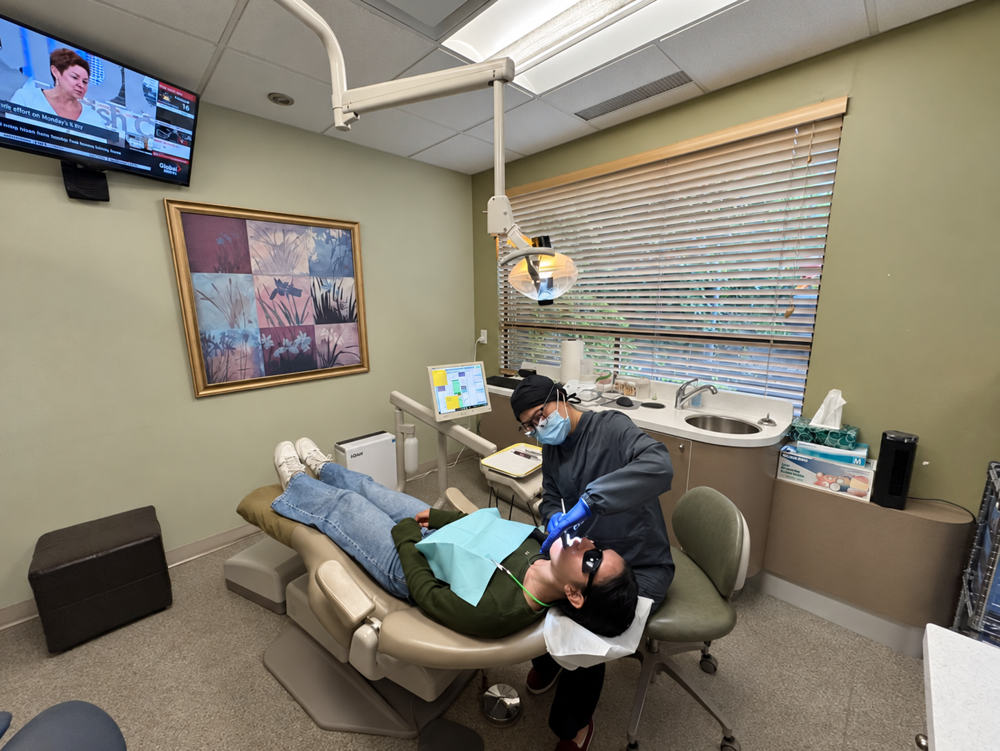 A view of Burnaby South Dental